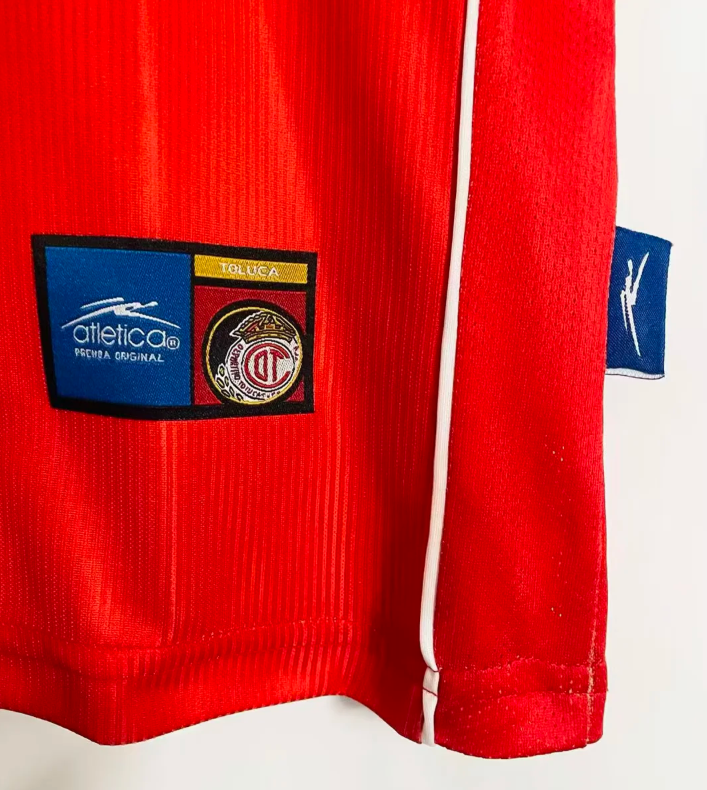 1999/2000 Retro Toluca Home Football Jersey 1:1 Thai quality