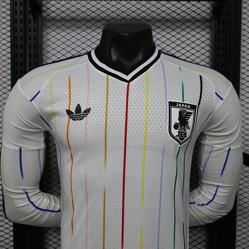 2026 Long Sleeve Player Version Japan Away Football Jersey 1:1 Thai Quality