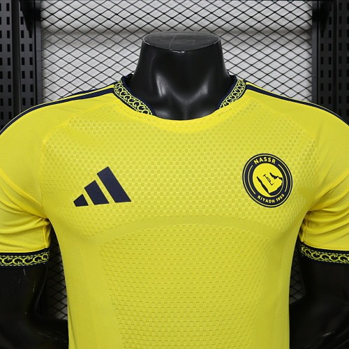 2026/2027 Player Version Al-Nassr Home Football Shirt 1:1 Thai Quality