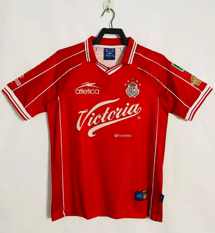 1999/2000 Retro Toluca Home Football Jersey 1:1 Thai quality