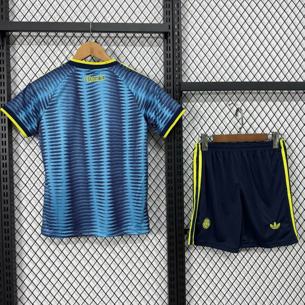 2026 Colombia National Team Away Football Shirt 1:1 Thai Quality Kids Size
