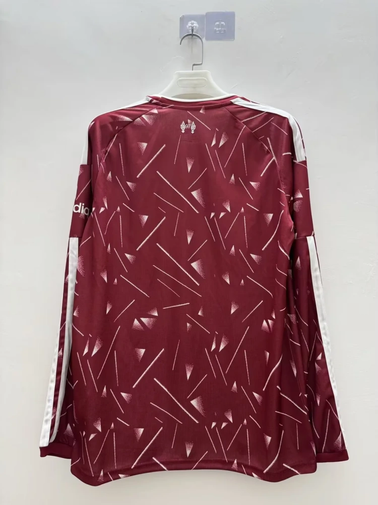 2026/2027 Long Sleeve Liverpool Home Football Jersey 1:1 Thai Quality