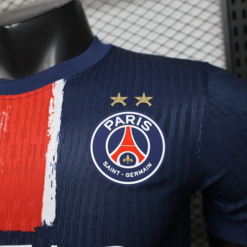 2024/2025 Player Version Psg Paris Saint-Germain Home 2 Stars  Football Shirt 1:1 Thai Quality
