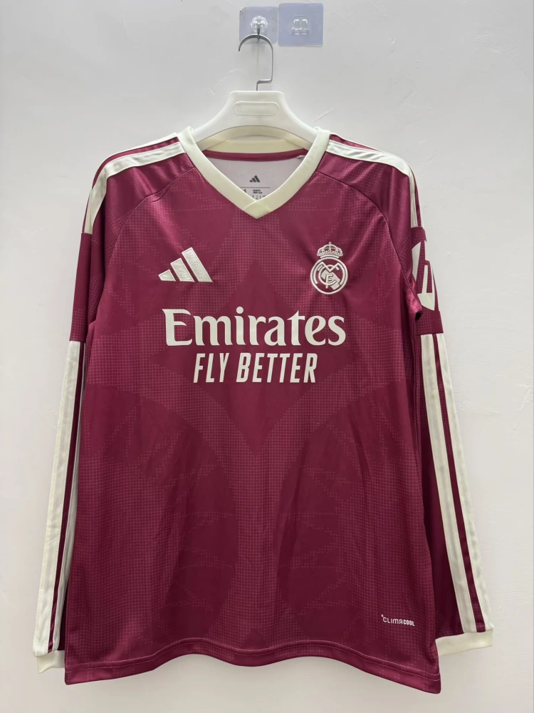2026/2027 Long Sleeves Real Madrid Third Away Football Jersey 1:1 Thai Quality