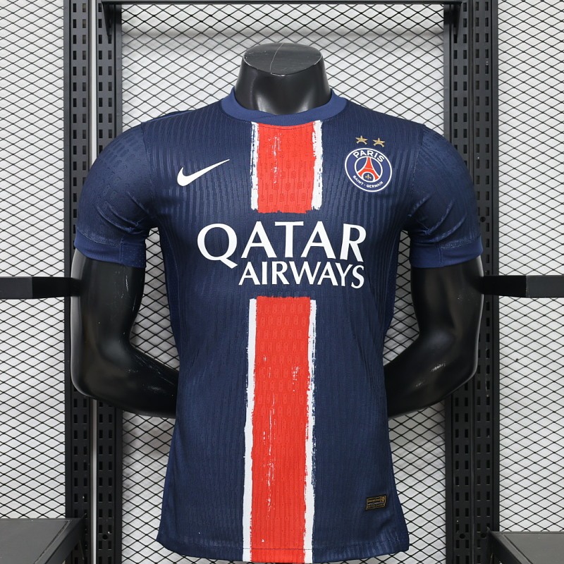 2024/2025 Player Version Psg Paris Saint-Germain Home 2 Stars  Football Shirt 1:1 Thai Quality