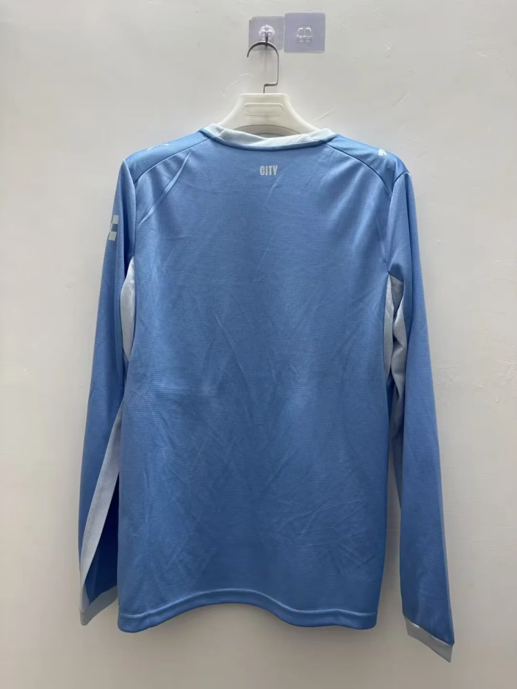 2026/2027 Long Sleeves Manchester City Home Football Jersey 1:1 Thai Quality