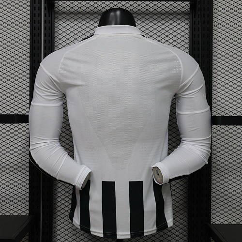 2026/2027 Long Sleeve Player Version Juventus Home Football Shirt 1:1 Thai Quality