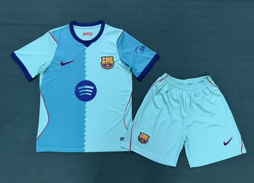 2026/2027 Barcelona Third Away Football Jersey 1:1 Thai Quality Kids Size