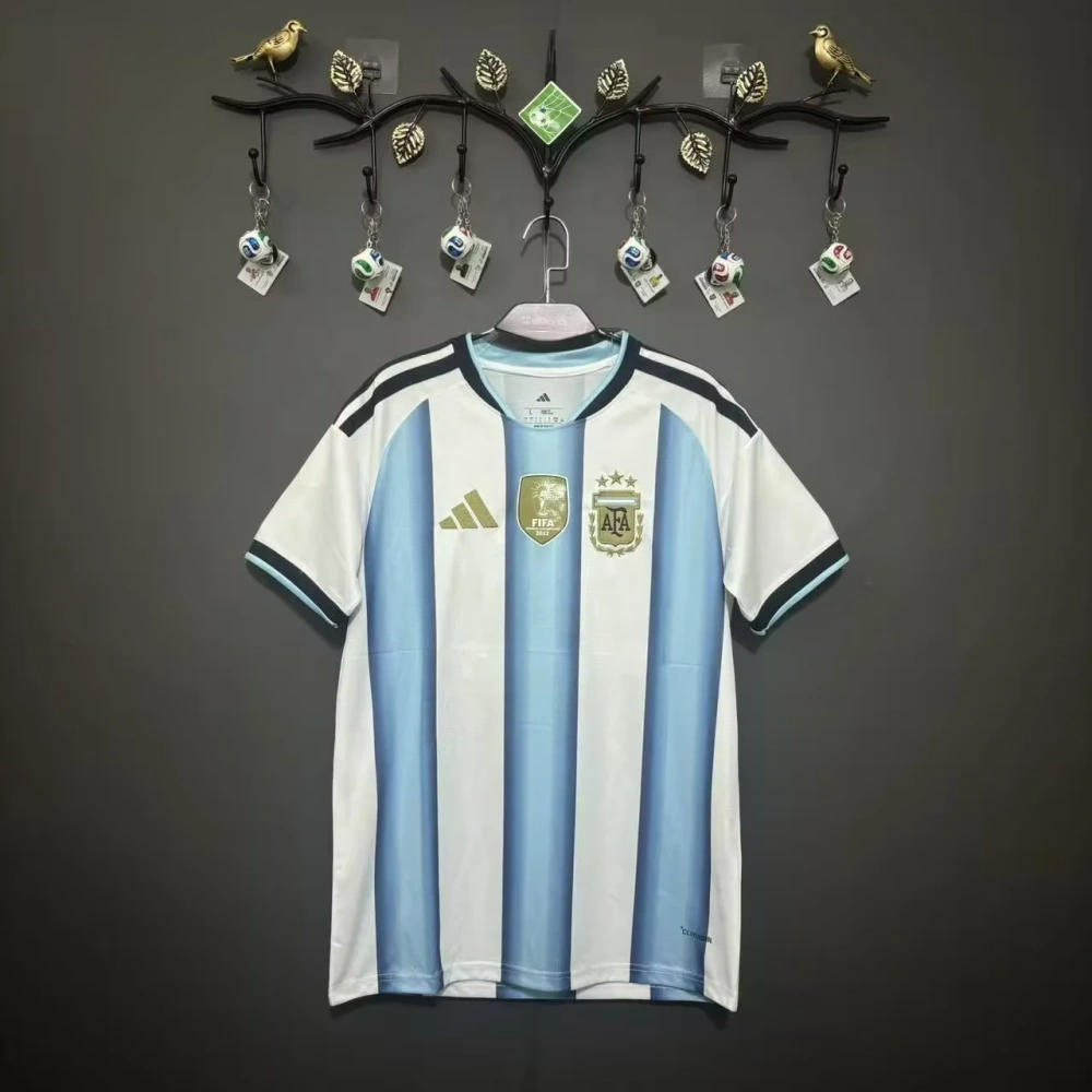 2026/2027 Argentina Home No. 10 Embroidered Version Football Shirt 1:1 Thai Quality