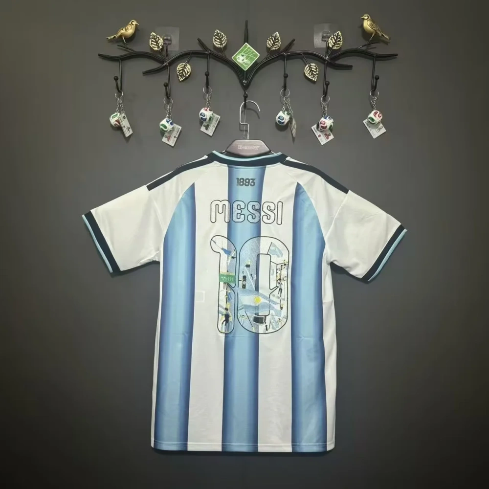 2026/2027 Argentina Home No. 10 Embroidered Version Football Shirt 1:1 Thai Quality