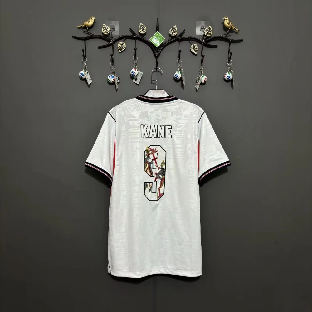 2026/2027 England Home No. 9 Embroidered Version Football Shirt 1:1 Thai Quality