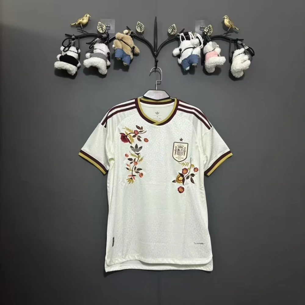 2026/2027 Spain Away Embroidered Version Football Shirt 1:1 Thai Quality