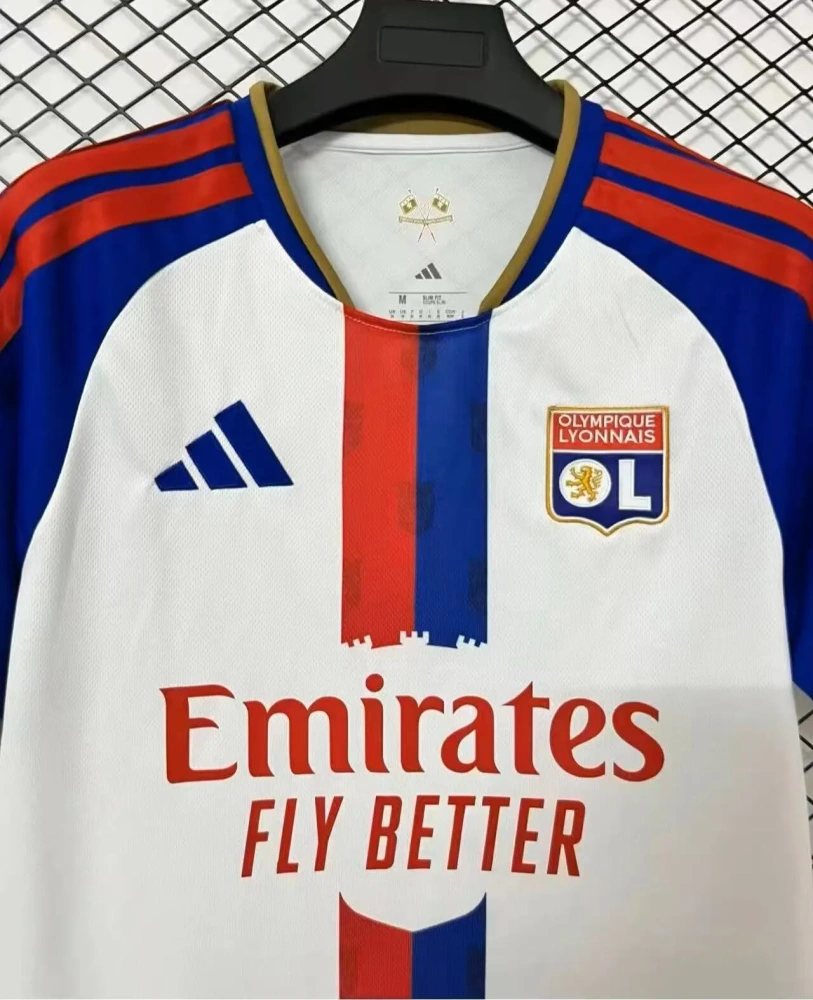 2026/2027 Lyonnais Home Football Jersey 1:1 Thai Quality
