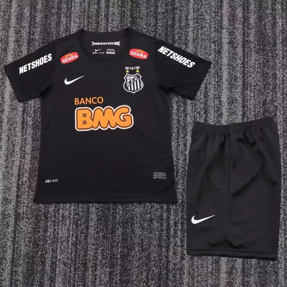 2012/2013 Retro Santos Away Football Shirt Kids Size 1:1 Thai Quality