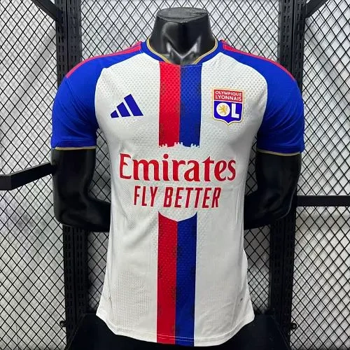 2026/2027 Player Version Lyon Home Football Shirt 1:1 Thai Quality