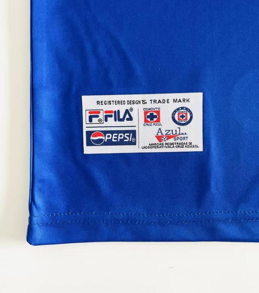 2000-2001 Retro Cruz Azul Home Jersey 1:1 Thai Quality