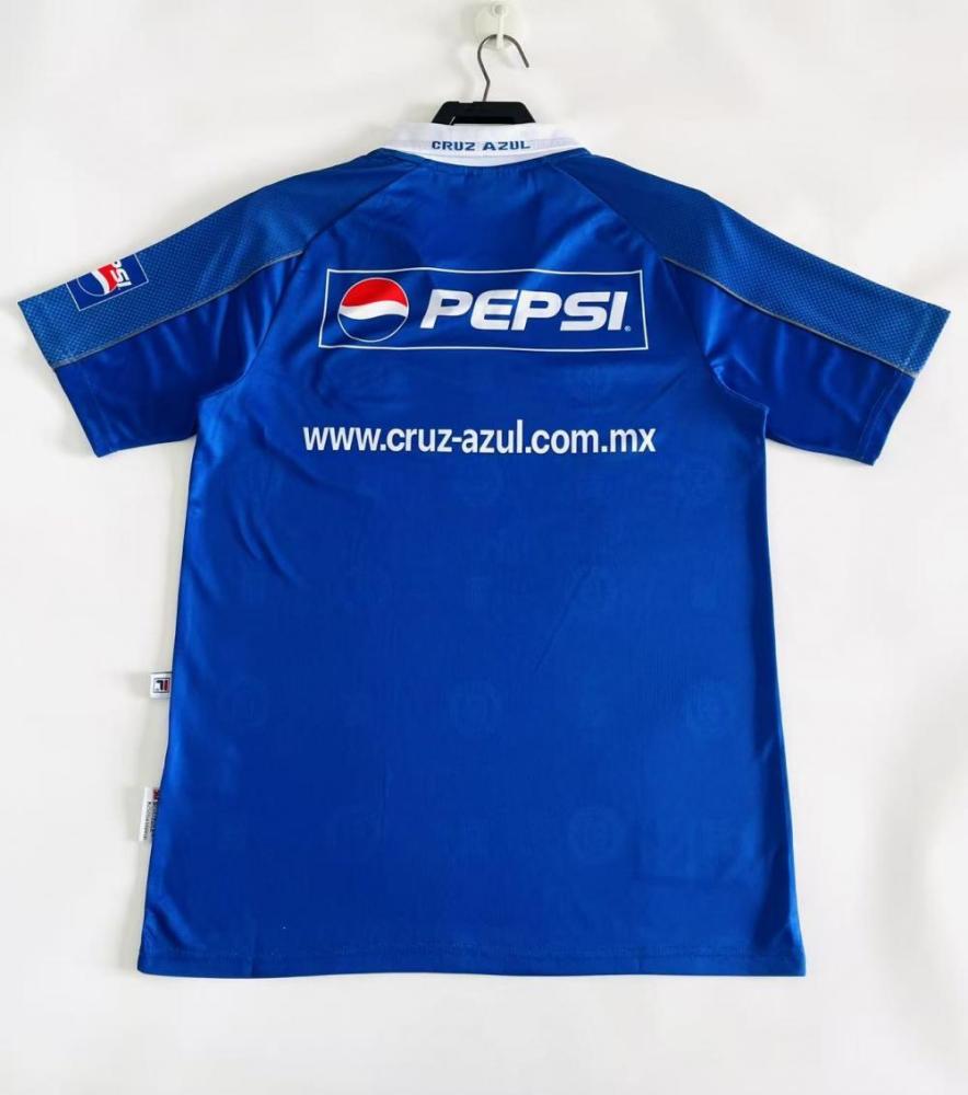 2000-2001 Retro Cruz Azul Home Jersey 1:1 Thai Quality