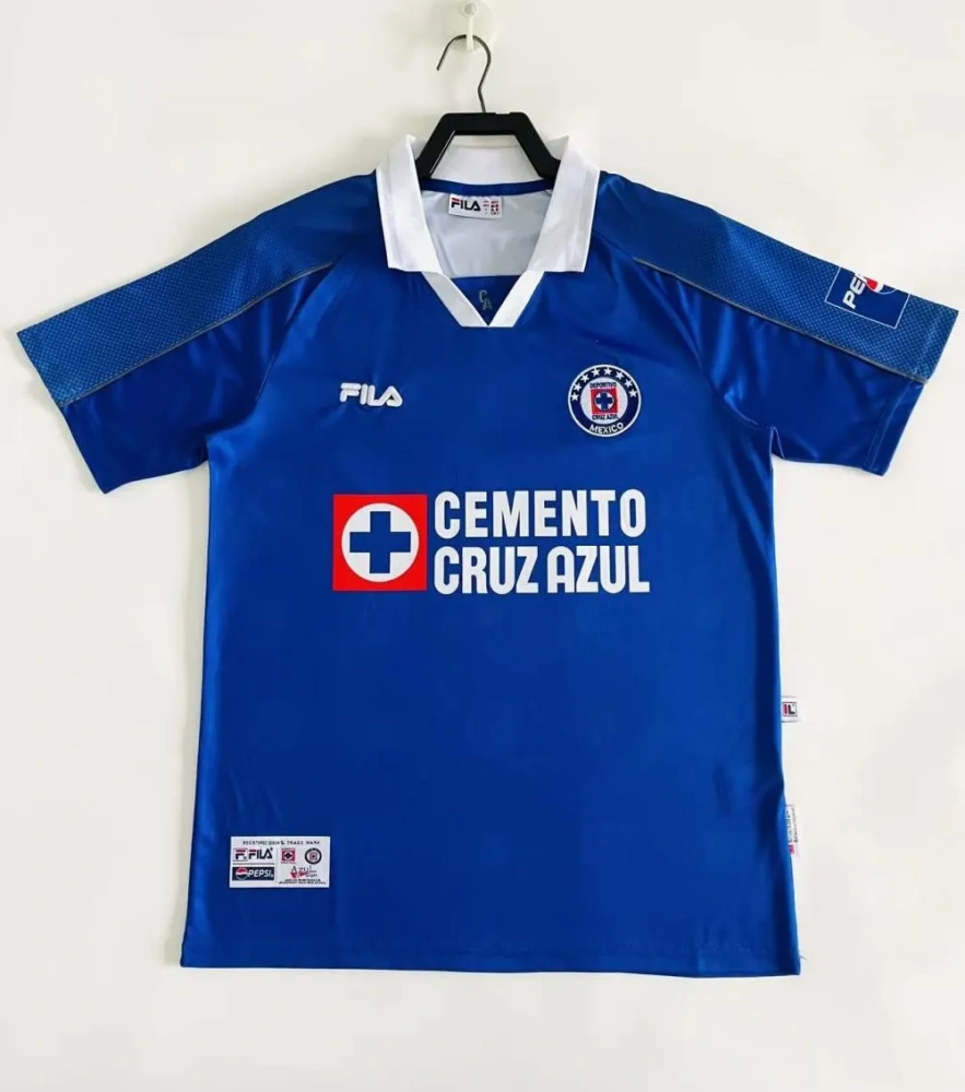 2000-2001 Retro Cruz Azul Home Jersey 1:1 Thai Quality