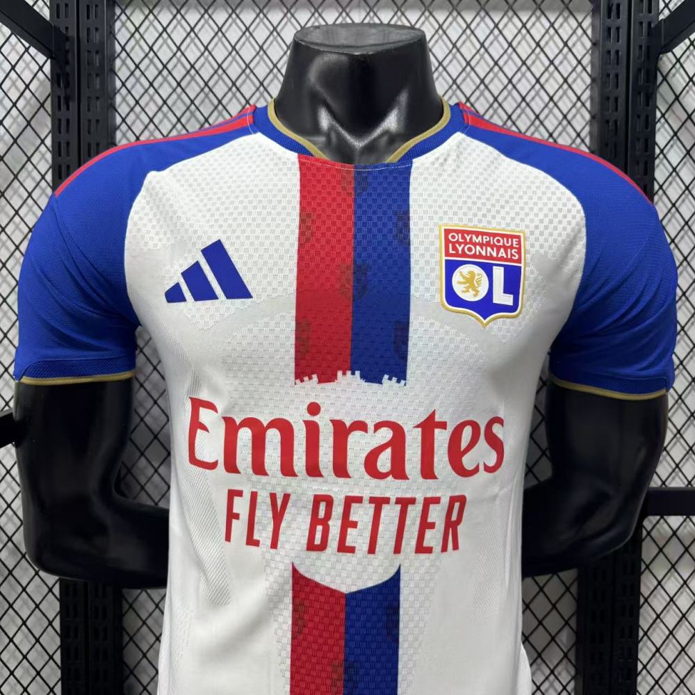 2026/2027 Player Version Lyon Home Football Shirt 1:1 Thai Quality