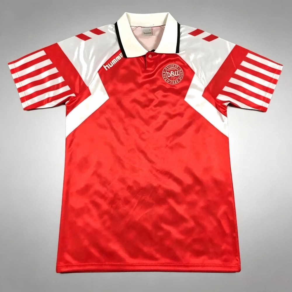 1992 Retro Denmark National Team Home Football Shirt 1:1 Thai Quality