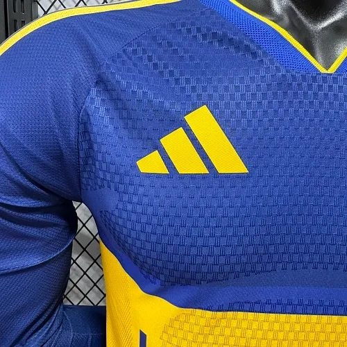 2026/2027 Long Sleeves Player Version Boca Juniors Home Football Jersey 1:1 Thai Quality