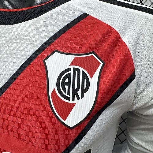 2026/2027 Long Sleeve Player Version River Plate Home Football Jersey 1:1 Thai Quality