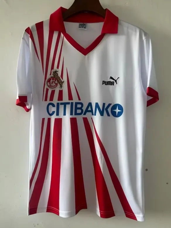 1991/1992 Retro FC Köln Home Football Jersey 1:1 Thai Quality
