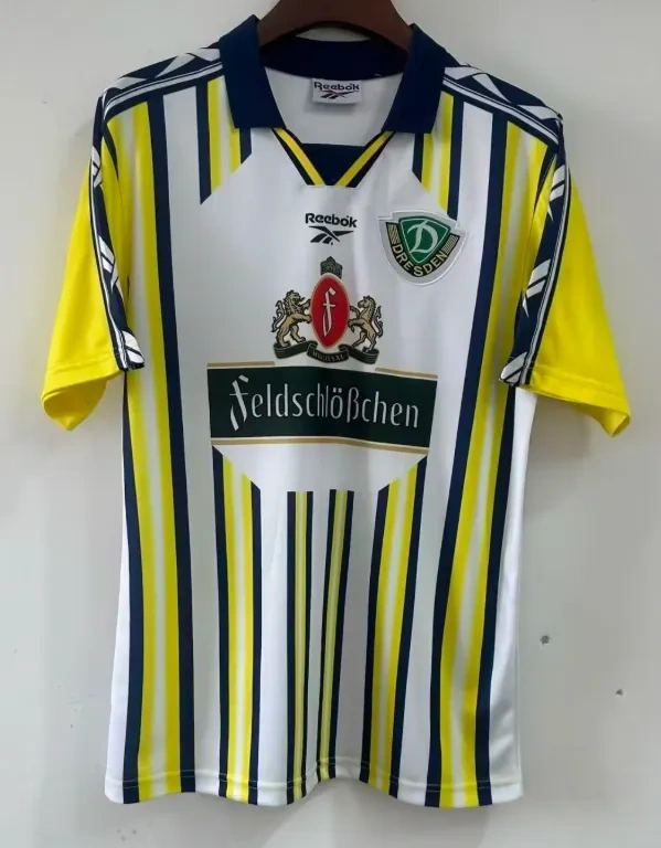 1998/1999 Retro G Dynamo Dresden Home Football Shirt 1:1 Thai Quality