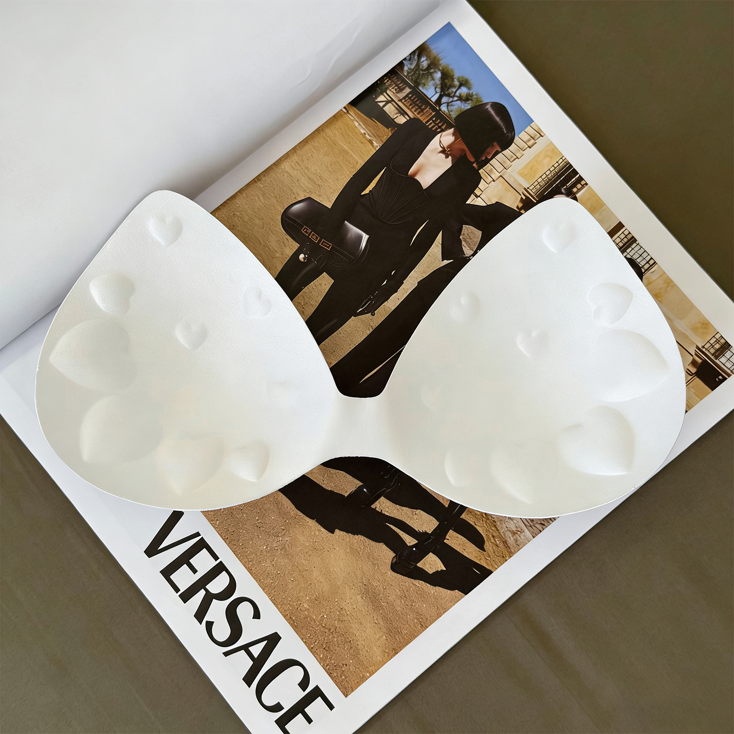 Breast pad supplier - Cup-shaped sponge pad "ZhuQueDan"