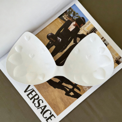 Breast pad supplier - Cup-shaped sponge pad "ZhuQueDan"