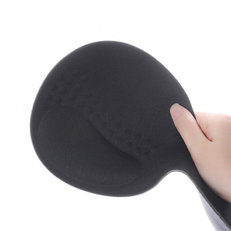 One-piece Thickened and Compacted Sponge Breast Support Insert for Breathable Flat Chest Special Women's Bra Pad