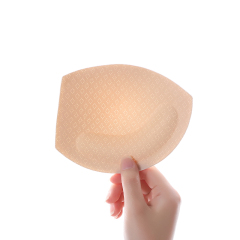 Factory Direct-sale In-stock Gathered and Non-deformable Breast Pads Divided Cup Bra Padding Breathable Chest Pads