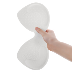 Breast Enhancement Pads for Small Breasts 1.5 cm Thick Drop-shaped Breathable Sponge Inserts Comfortable Washable Shapin