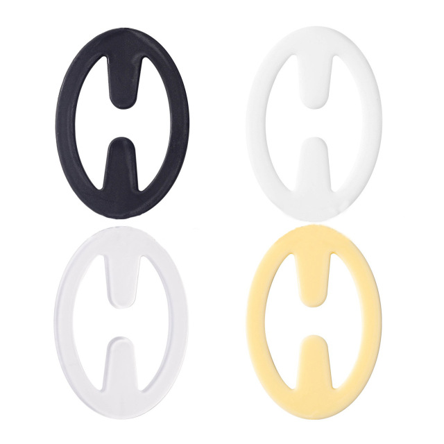 Plastic Strap for Bra Fastener - Anti-slip Clasp for Bras Underwear Accessories Crossed Safety Buckle for the Sling Bra Buckle