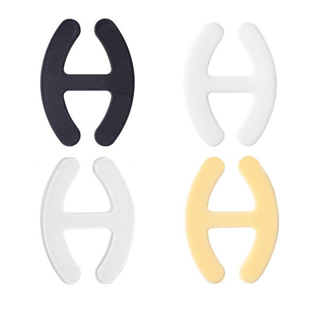 Plastic Strap for Bra Fastener - Anti-slip Clasp for Bras Underwear Accessories Crossed Safety Buckle for the Sling Bra Buckle