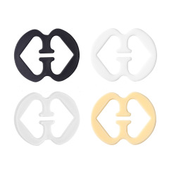 Plastic Strap for Bra Fastener - Anti-slip Clasp for Bras Underwear Accessories Crossed Safety Buckle for the Sling Bra Buckle
