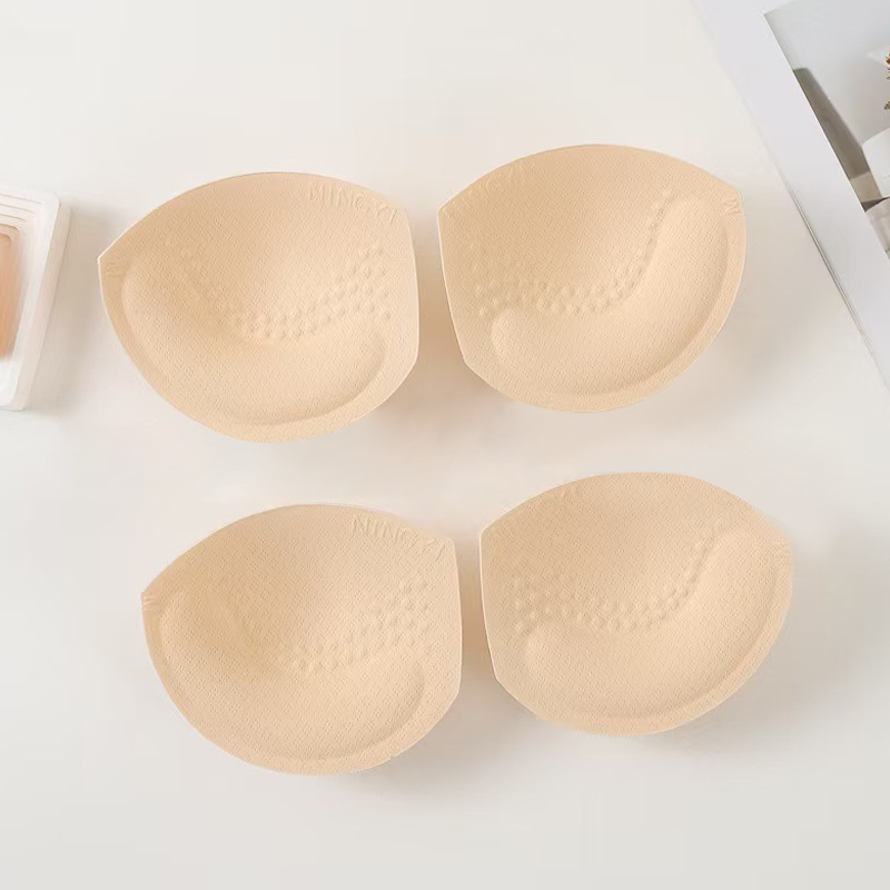 Factory Stock Machine Washable and Does Not Deform Easily Separate Chest Pads Sport Brassiere Pad Bra Padding Foam Breast Pad