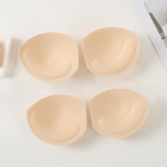 Factory Stock Machine Washable and Does Not Deform Easily Separate Chest Pads Sport Brassiere Pad Bra Padding Foam Breast Pad