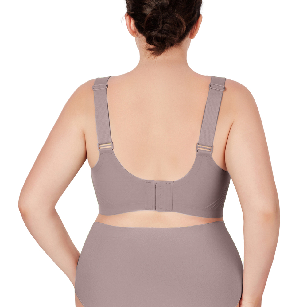 High Quality Seamless Comfortable Push up U Back Fixed Cups Womens Bra Fashionable Wave Desig Full Coverage Cup Plus Size Bra