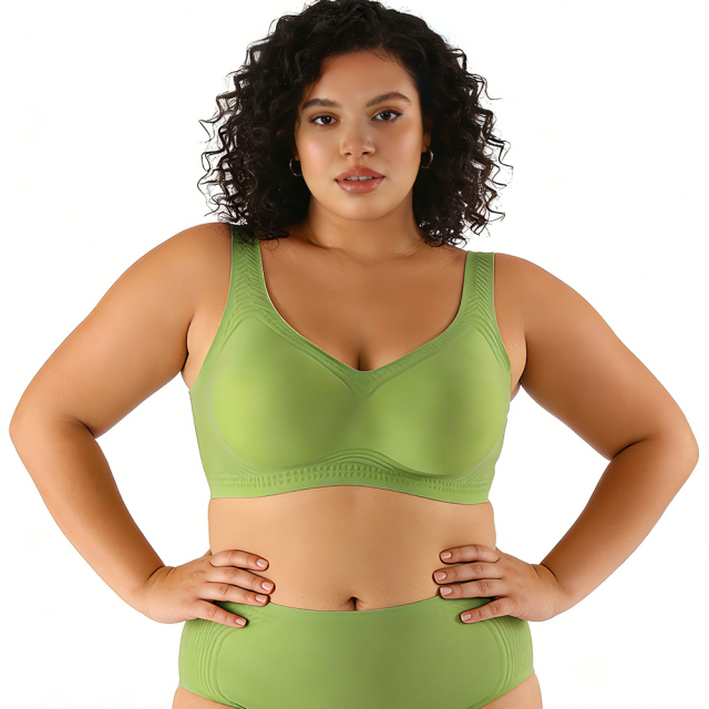 High Quality Comfortable Push up Wireless Seamless Womens Bra OEM ODM Lift Jelly Gel Soft Support Tank Top Style Plus Size Bra