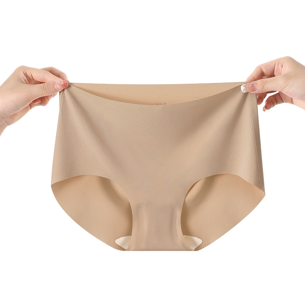 Wholesale Comfortable Seamless Breathable Panties OEM ODM No Panty Lines Mid Rise Women's Panties