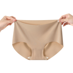 Wholesale Comfortable Seamless Breathable Panties OEM ODM No Panty Lines Mid Rise Women's Panties