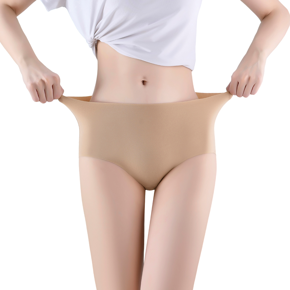 Wholesale Comfortable Seamless Breathable Panties OEM ODM No Panty Lines Mid Rise Women's Panties