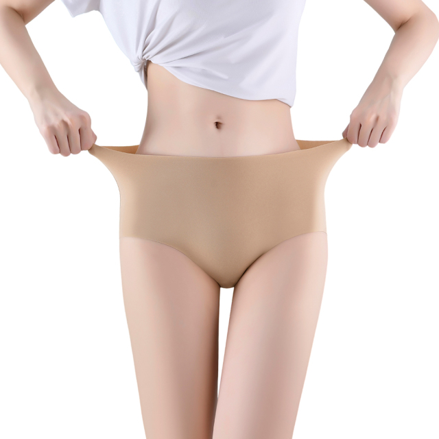 Wholesale Comfortable Seamless Breathable Panties OEM ODM No Panty Lines Mid Rise Women's Panties