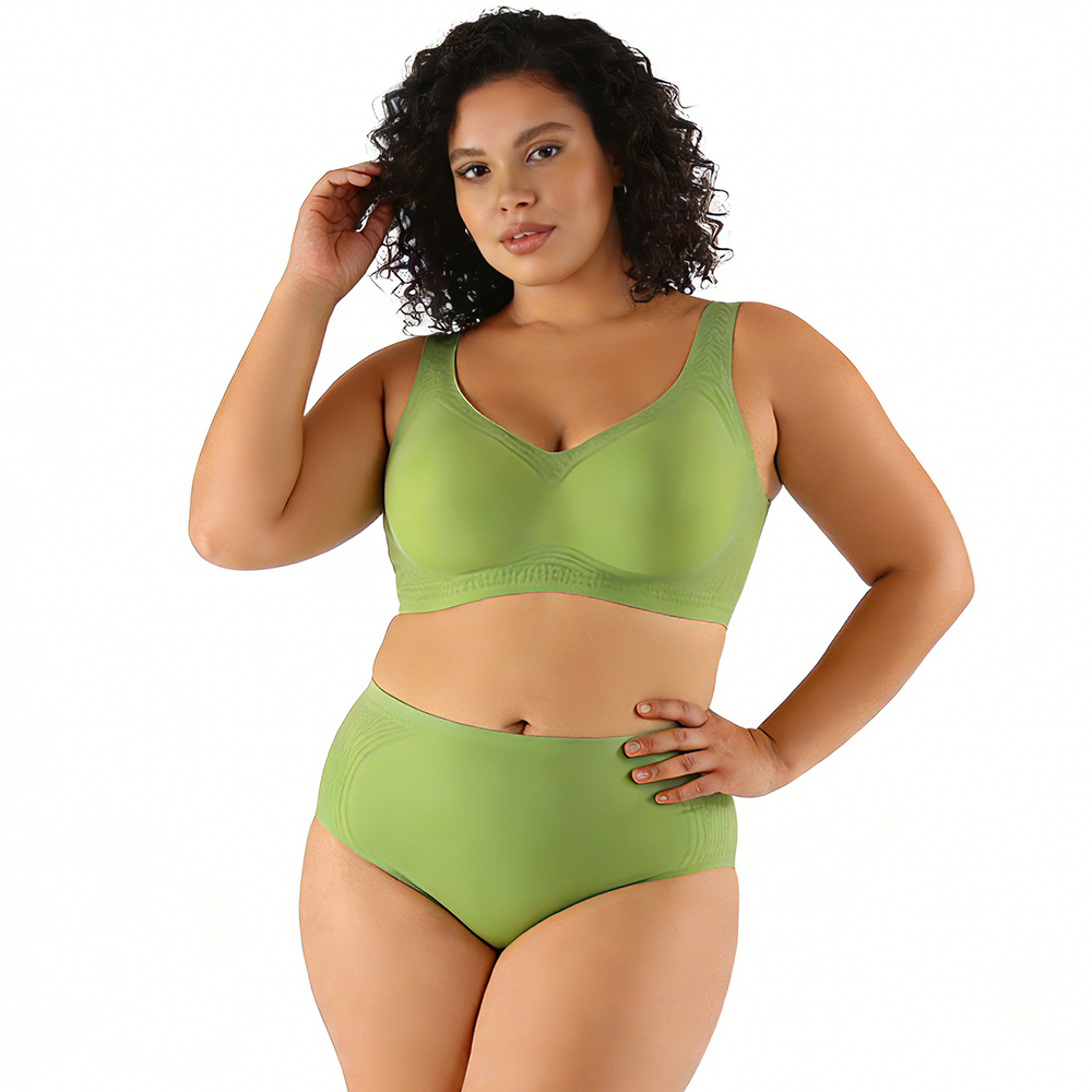 High Quality Comfortable Push up Wireless Seamless Womens Bra OEM ODM Lift Jelly Gel Soft Support Tank Top Style Plus Size Bra