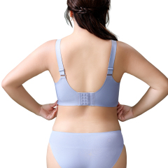 High Quality Seamless Push up Full Coverage Cup Womens Bra Wholesale Wireless Jelly Gel Adjustable Shoulder Straps Plus Size Bra