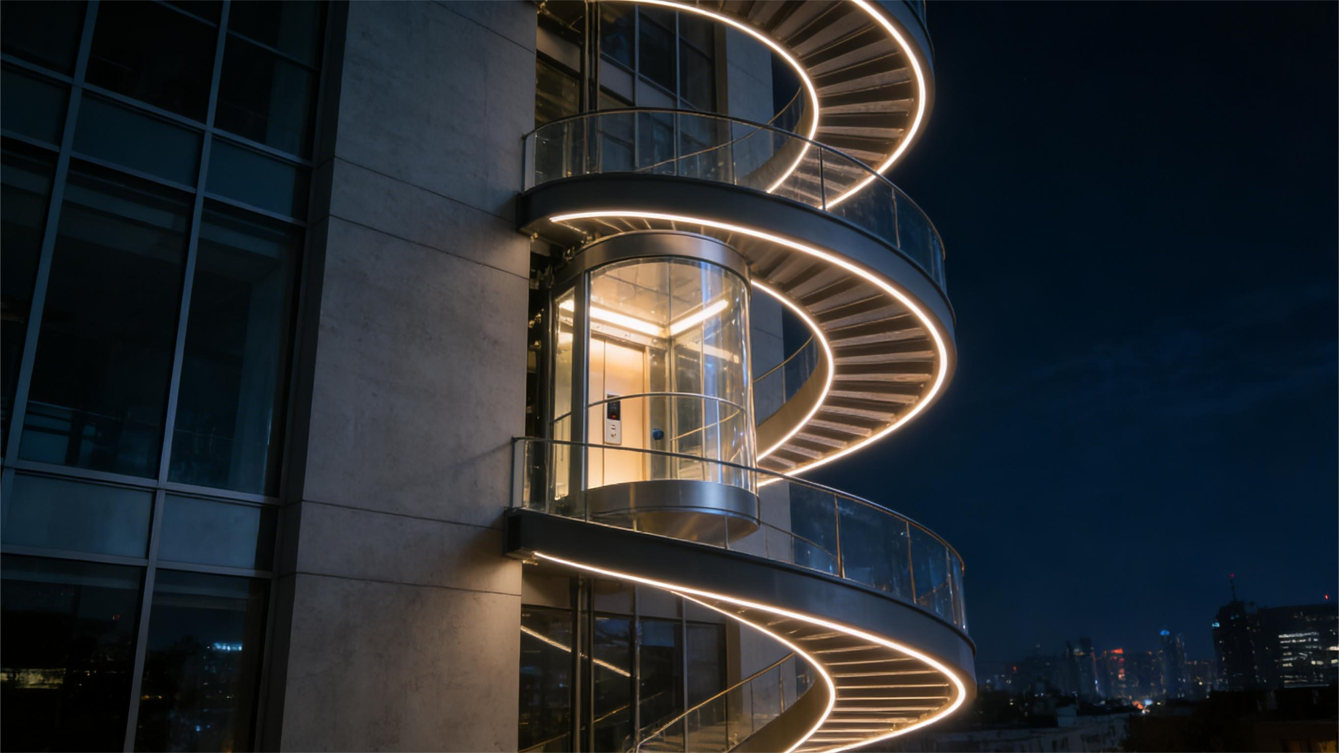 Full Glass Scenic Elevator,kwinElevator,Full Glass Scenic Elevator for Panoramic View Experience