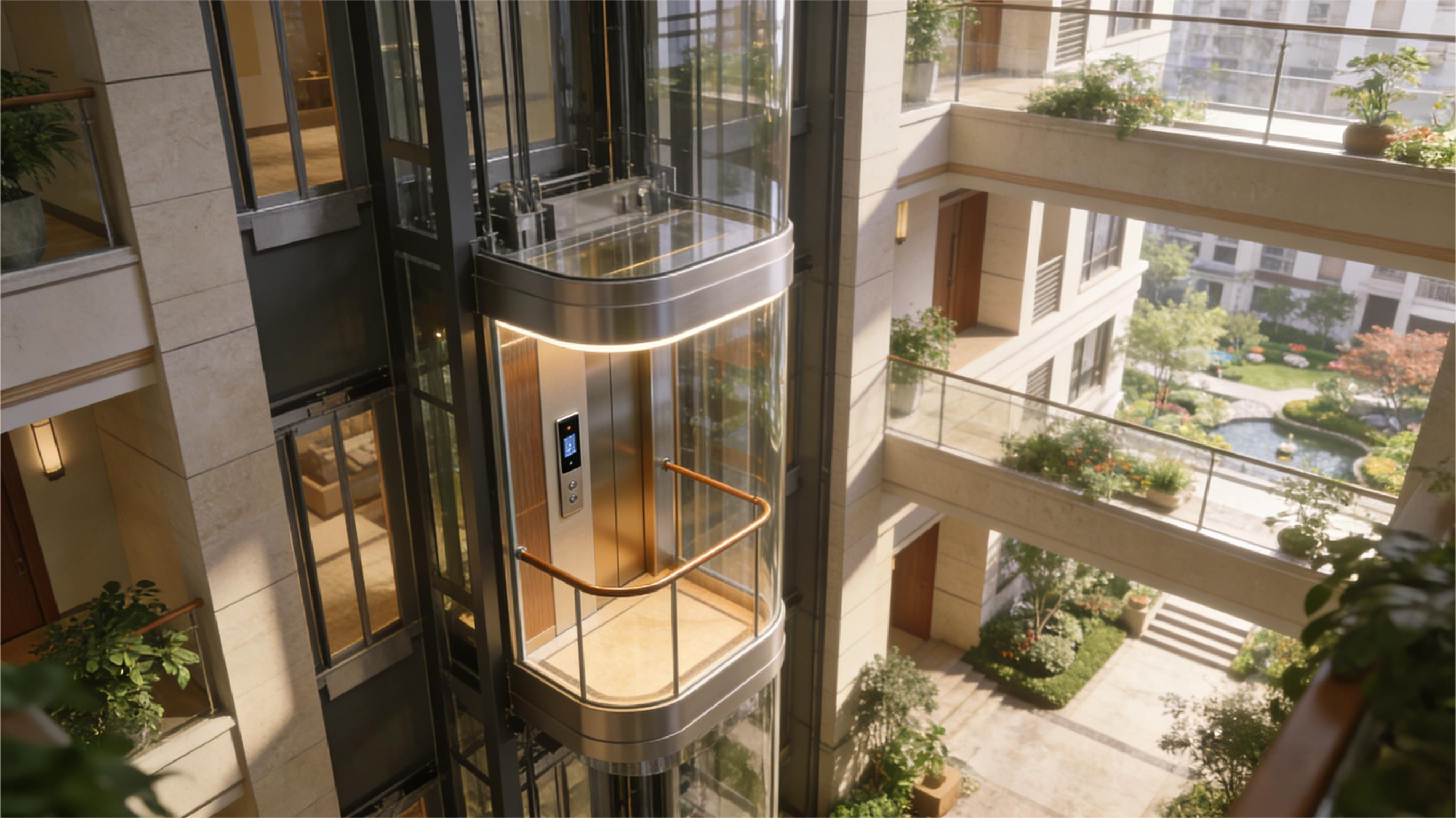 Residential Scenic Elevator,kwinElevator,Residential Scenic Elevator for Home View Experience