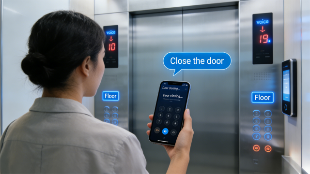 Voice-Controlled Elevator,kwinElevator,Voice-Controlled Elevator for Hands-Free Operation