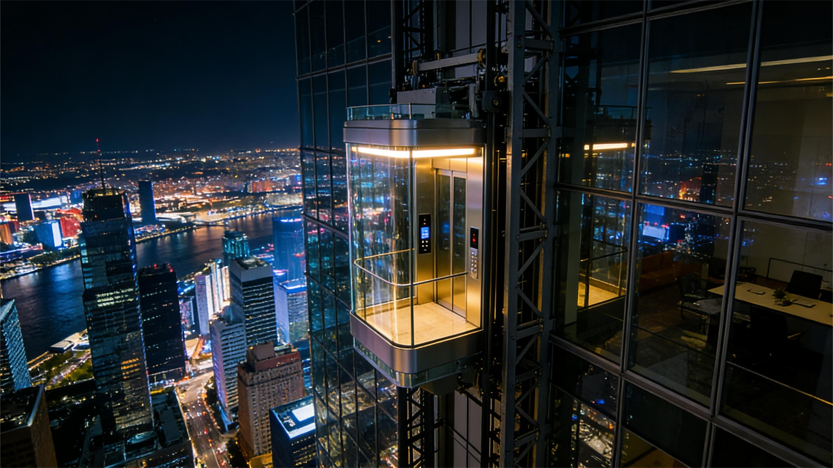 Office Tower Scenic Elevator,kwinElevator,Office Tower Scenic Elevator for Business View Experience